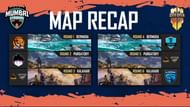 Free Fire City Open Mumbai Finals Map results